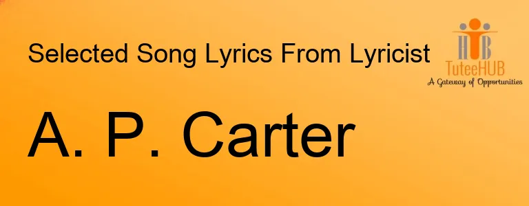 A. P. Carter