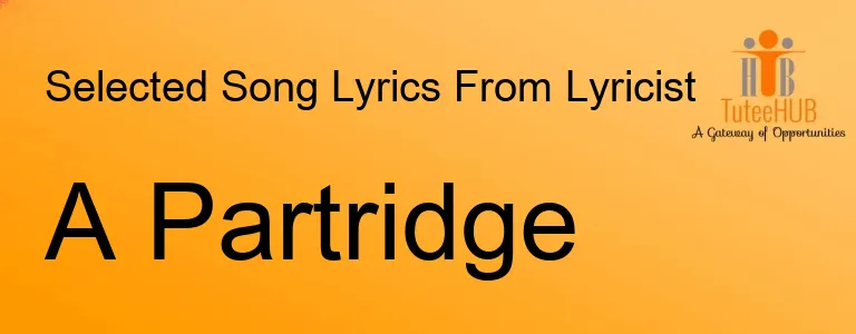 A Partridge