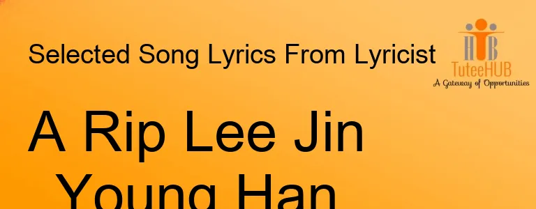A Rip Lee Jin Young Han