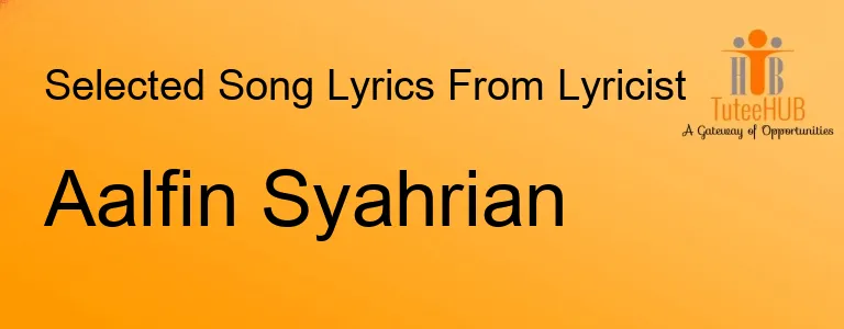 Aalfin Syahrian