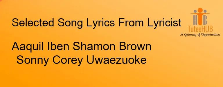 Aaquil Iben Shamon Brown Sonny Corey Uwaezuoke