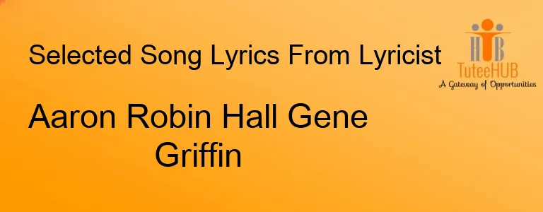 Aaron Robin Hall Gene Griffin