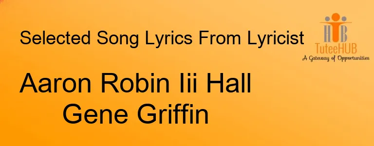 Aaron Robin Iii Hall Gene Griffin