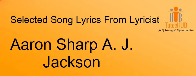 Aaron Sharp A. J. Jackson