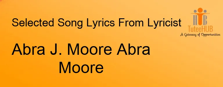 Abra J. Moore Abra Moore