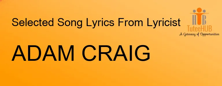 ADAM CRAIG