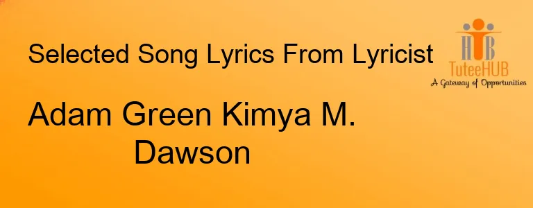 Adam Green Kimya M. Dawson