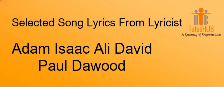 Adam Isaac Ali David Paul Dawood