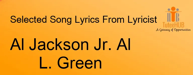 Al Jackson Jr. Al L. Green