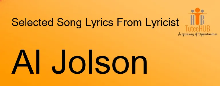 AL JOLSON
