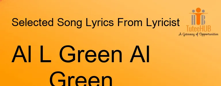 Al L Green Al Green