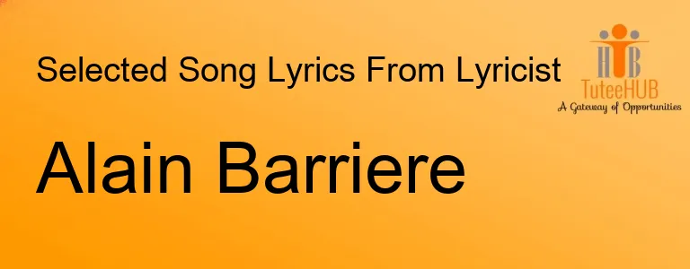Alain Barriere