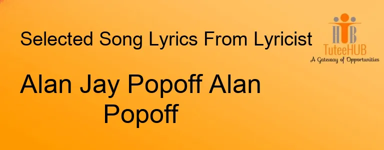 Alan Jay Popoff Alan Popoff
