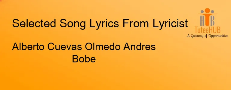 Alberto Cuevas Olmedo Andres Bobe