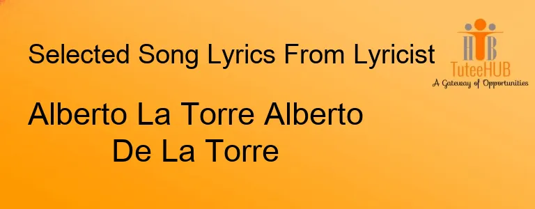 Alberto La Torre Alberto De La Torre