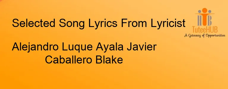 Alejandro Luque Ayala Javier Caballero Blake