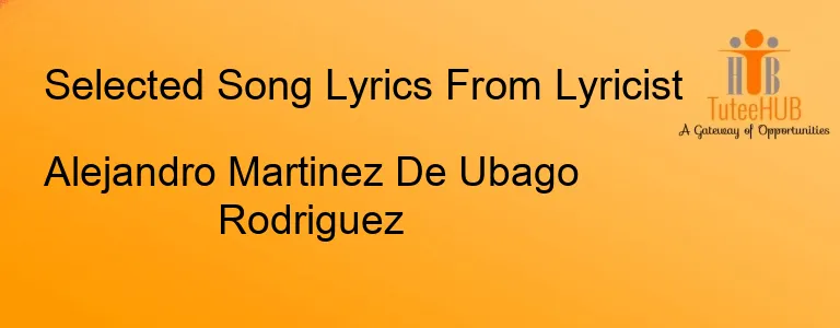 Alejandro Martinez De Ubago Rodriguez