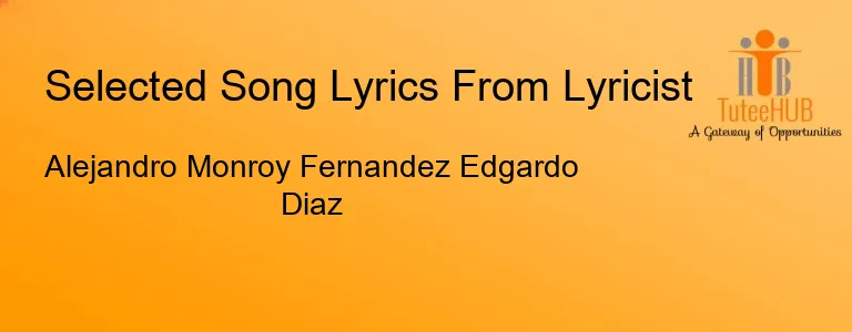 Alejandro Monroy Fernandez Edgardo Diaz