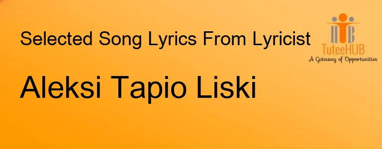 Aleksi Tapio Liski