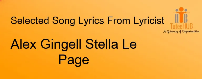 Alex Gingell Stella Le Page