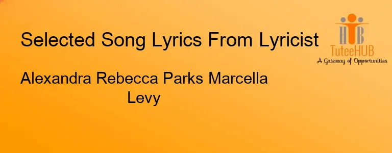 Alexandra Rebecca Parks Marcella Levy