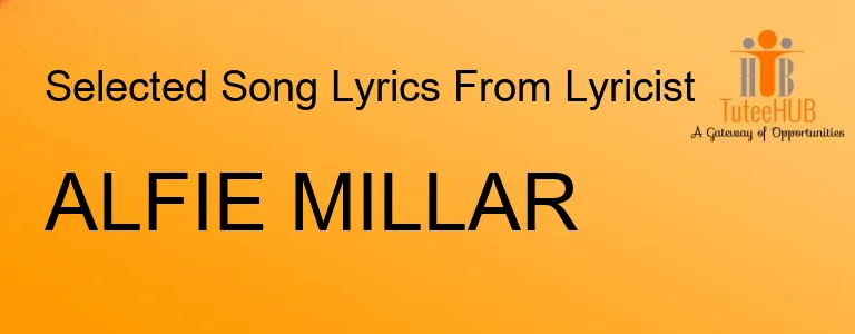 ALFIE MILLAR