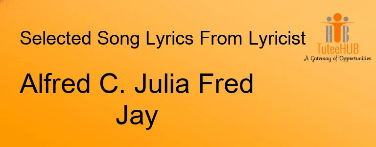 Alfred C. Julia Fred Jay