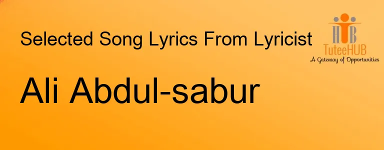 Ali Abdul-sabur
