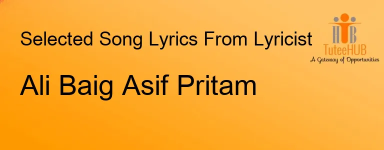 Ali Baig Asif Pritam