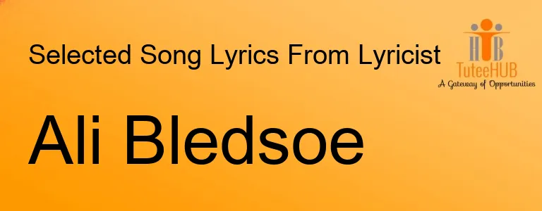 Ali Bledsoe