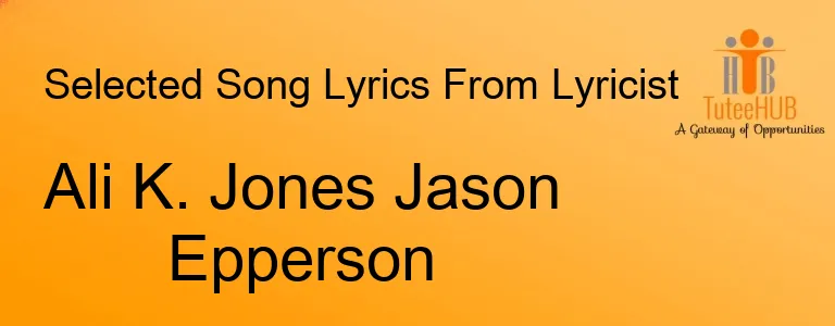 Ali K. Jones Jason Epperson