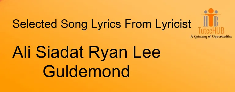 Ali Siadat Ryan Lee Guldemond