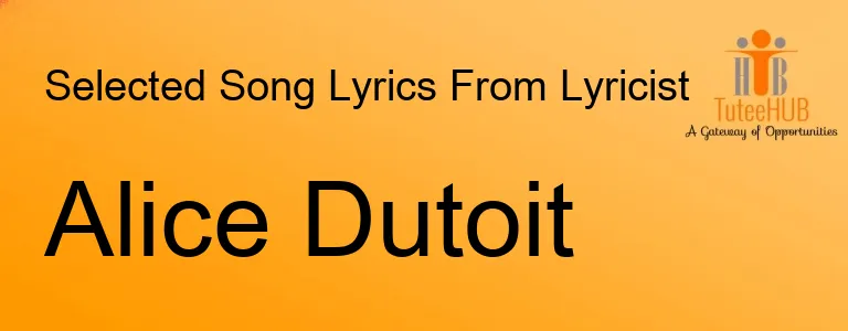 Alice Dutoit