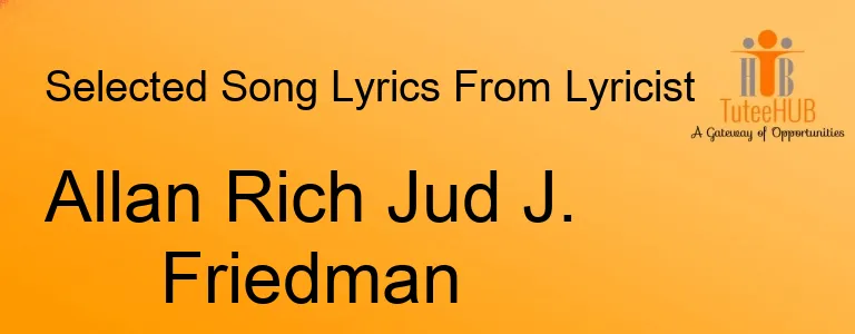 Allan Rich Jud J. Friedman
