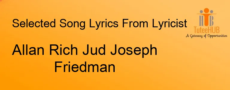 Allan Rich Jud Joseph Friedman