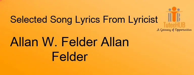 Allan W. Felder Allan Felder