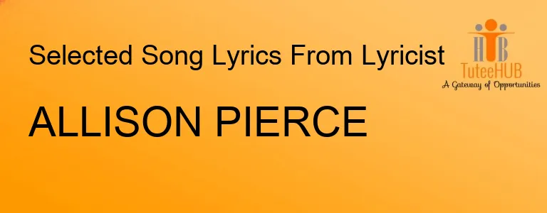 ALLISON PIERCE