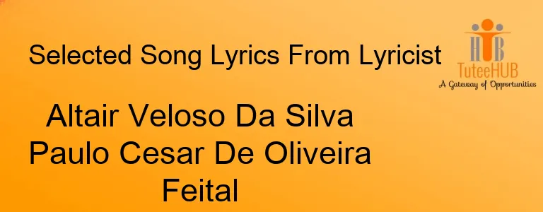 Altair Veloso Da Silva Paulo Cesar De Oliveira Feital