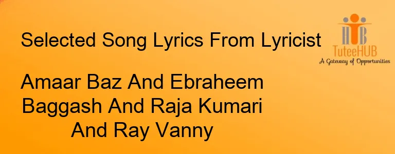 Amaar Baz And Ebraheem Baggash And Raja Kumari And Ray Vanny