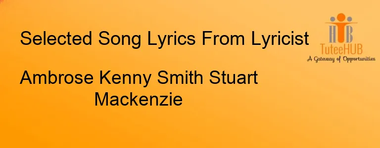 Ambrose Kenny Smith Stuart Mackenzie