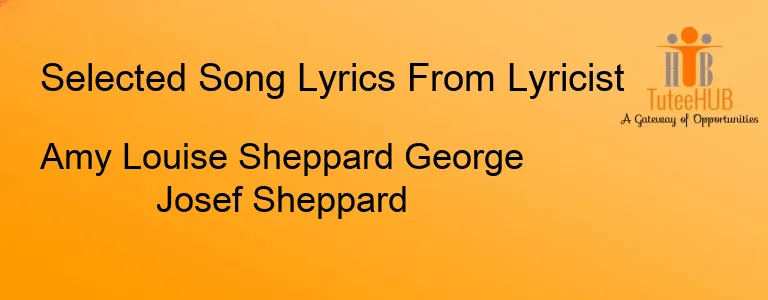 Amy Louise Sheppard George Josef Sheppard