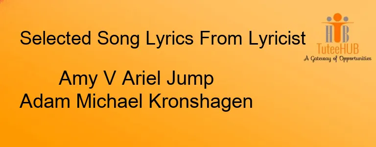 Amy V Ariel Jump Adam Michael Kronshagen