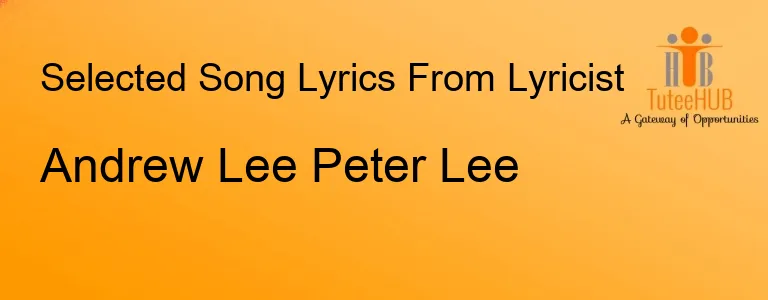Andrew Lee Peter Lee