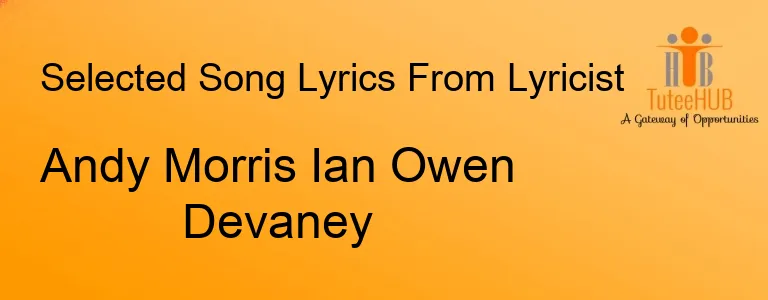 Andy Morris Ian Owen Devaney