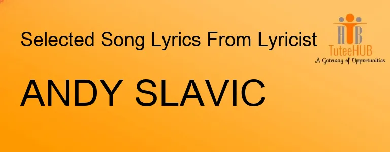 ANDY SLAVIC
