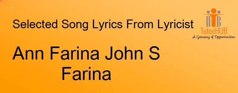 Ann Farina John S Farina