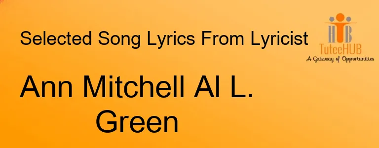 Ann Mitchell Al L. Green