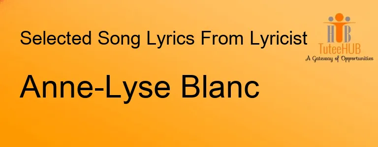 Anne-Lyse Blanc