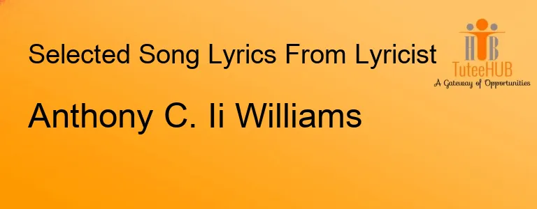 Anthony C. Ii Williams