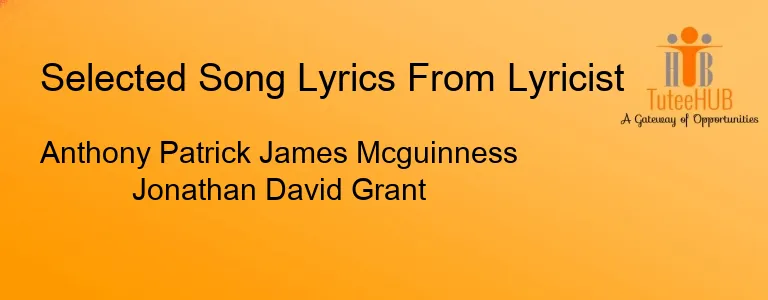 Anthony Patrick James Mcguinness Jonathan David Grant